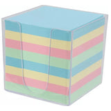 Memo Pad 500pk - Color Mix With Container