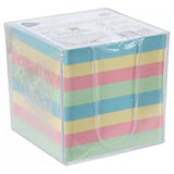 Memo Pad 500pk - Color Mix With Container