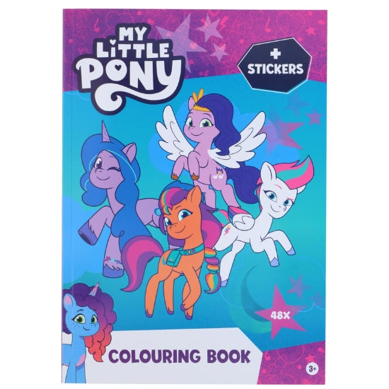 My Little Pony Tegnebok med Klistremerker | 48 Sider
