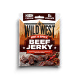 Wild West Beef Jerky Sterk & Krydret 60g