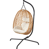 Hengestol Rattan | Med Ramme | Progarden