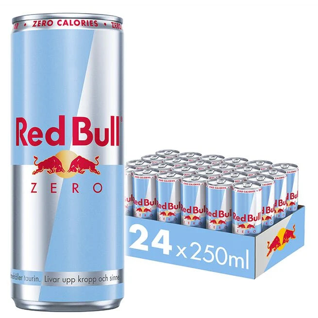Datodeal- Red Bull Energidrikk Zero Zero 24 x 250ml inkl pant