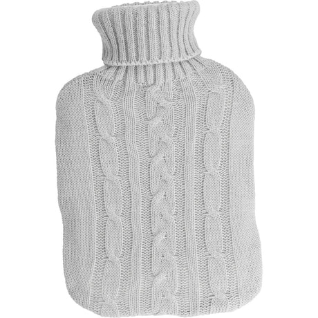 Varmeflaske med Strikket Trekk 1,75L | H&S Collection