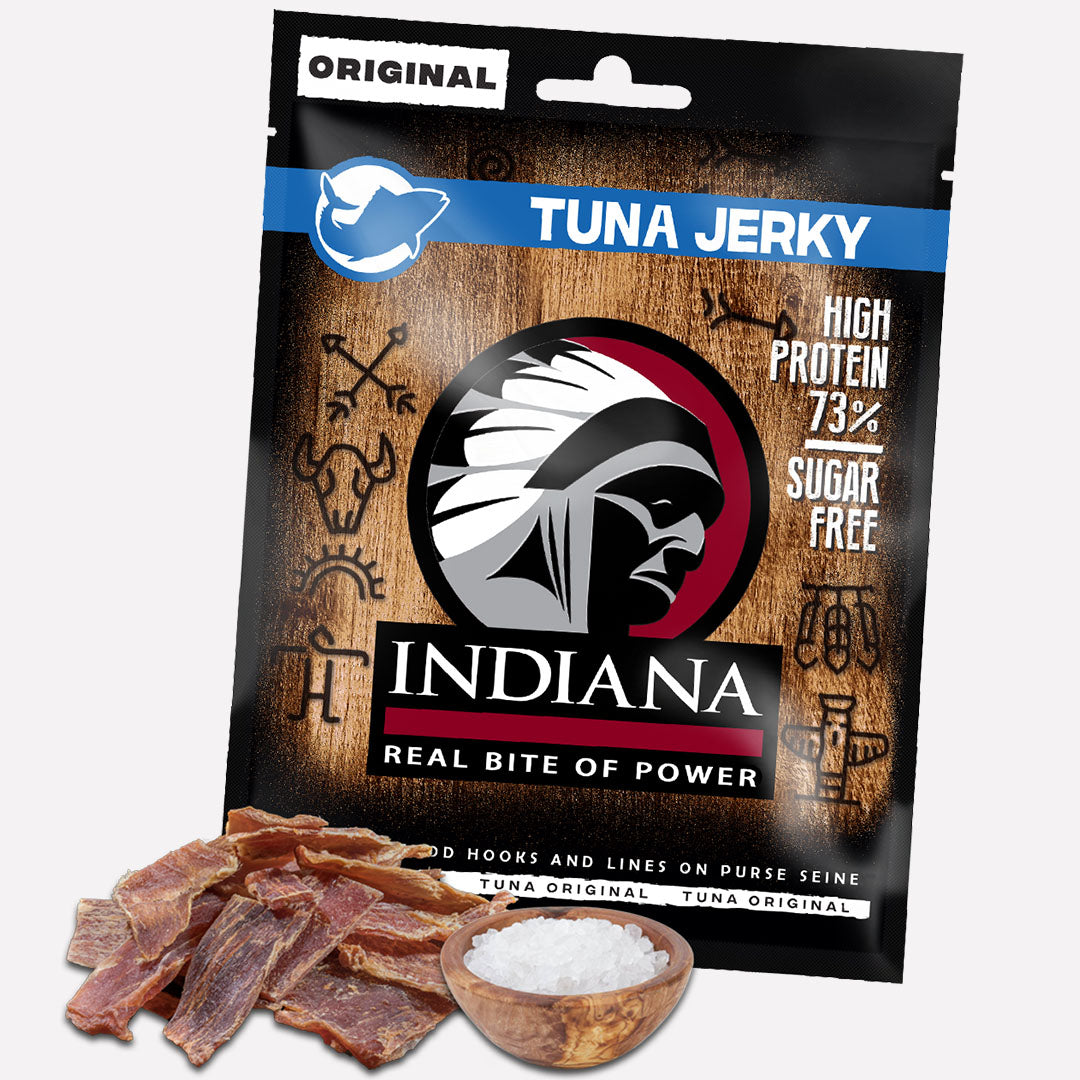 Indiana Tunfisk Jerky Original 15g
