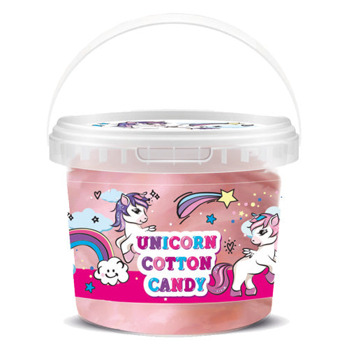 Cotton Candy Unicorn Sukkerspinn 50g | Jordbærsmak