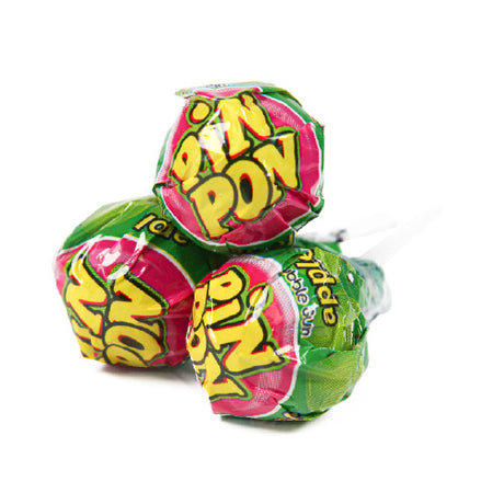 Pin Pon Tyggis Kjærlighet Sur Eple 53pk | Storpakk
