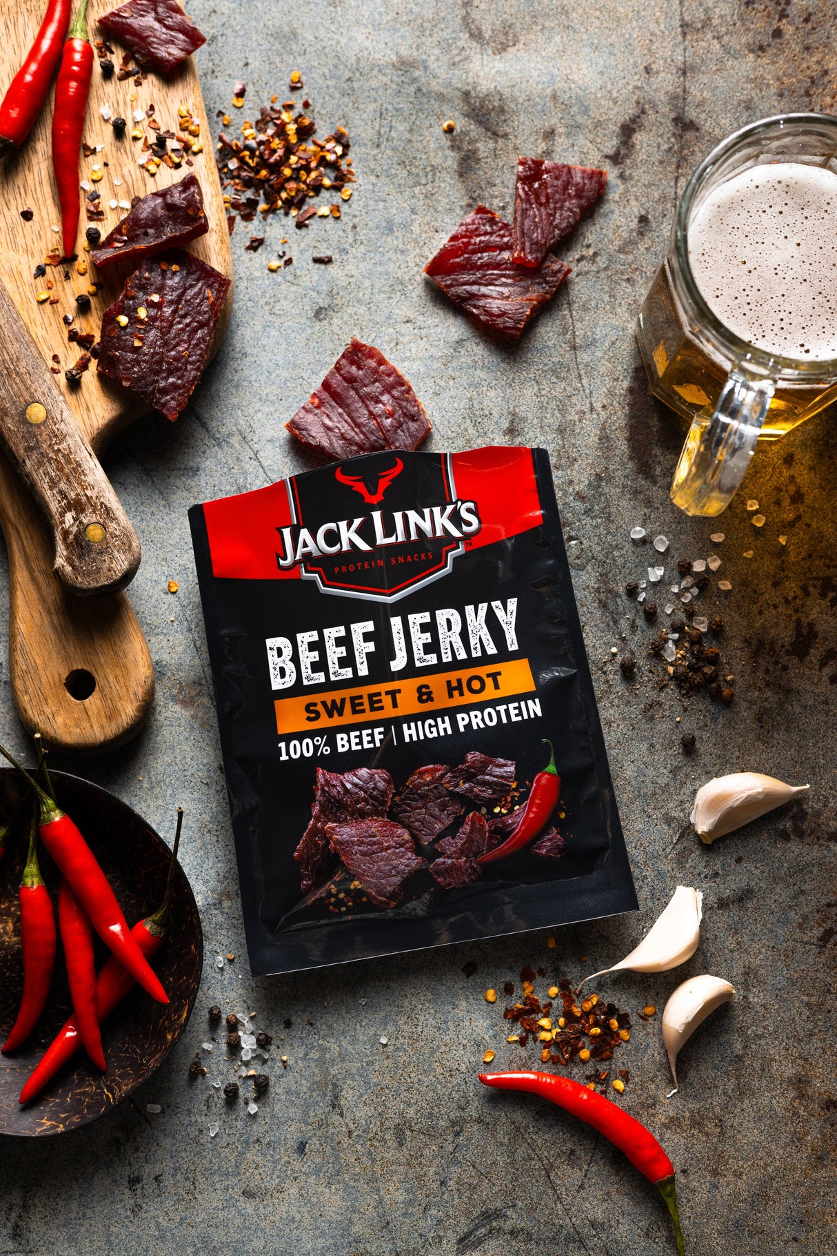 Jack Link's Beef Jerky Sweet & Hot 60g