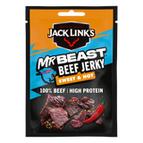 Jack Link's Beef Jerky Sweet & Hot 100g | Proteinrik Snacks