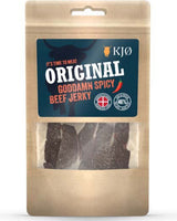 KJØ Goddamn Spicy Beef Jerky 25g