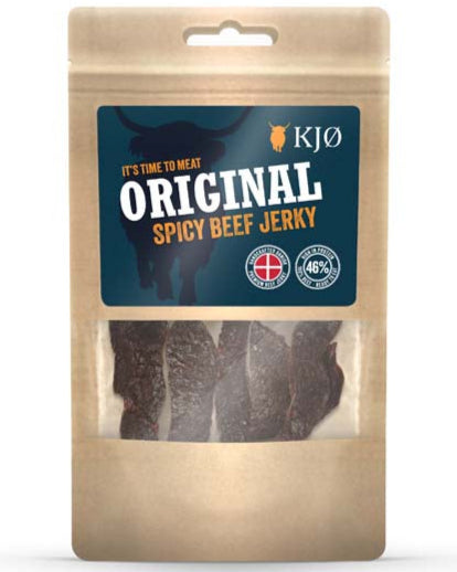 KJØ Spicy Beef Jerky 25g