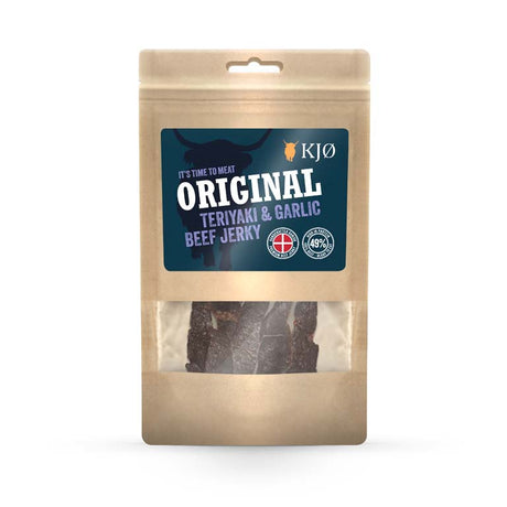 KJØ Teriyaki & Garlic Beef Jerky 25g