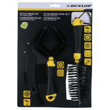 Dunlop Børstesett For Sykkel 3pk