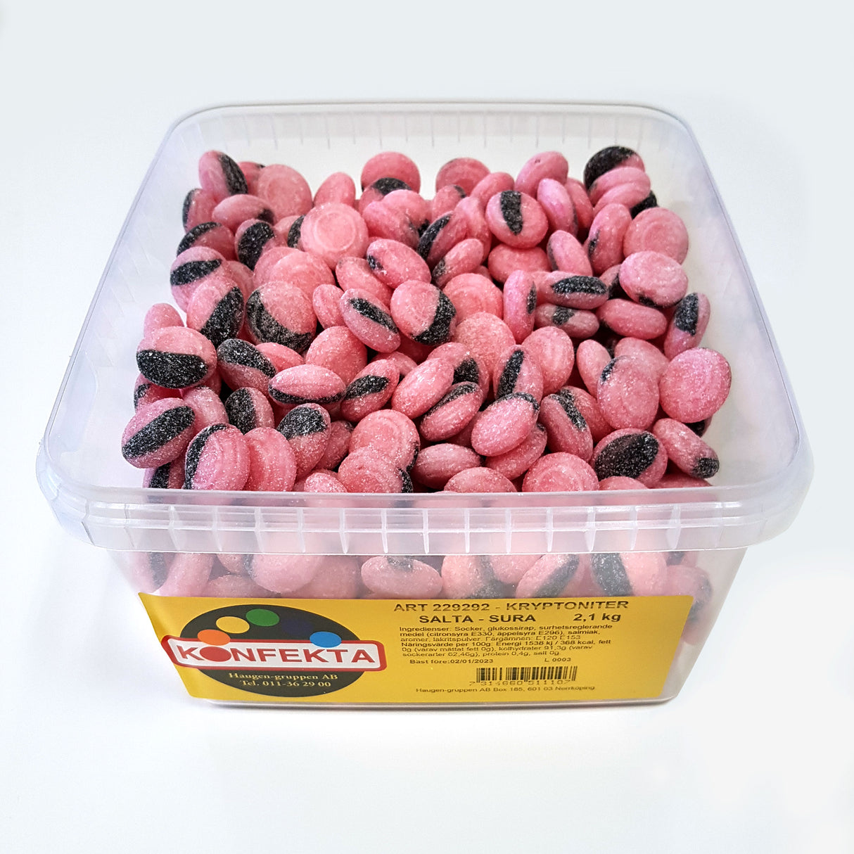 Konfekta Kryptoniter Salt & Sure 2,1kg | Storpakk