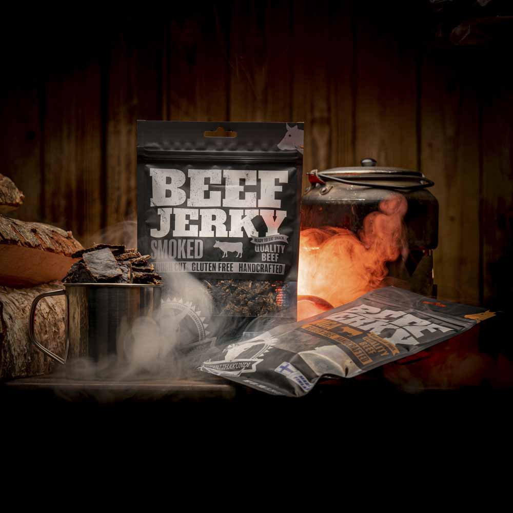 Kuivalihakundi Beef Jerky Røkt 40g