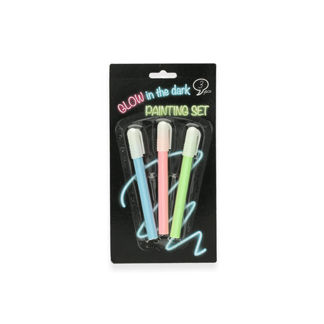Selvlysende Tusjer 3pk | Glow in the dark