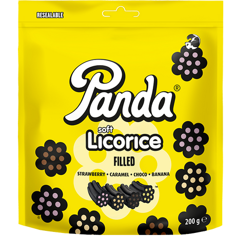 Panda Lakris Fylt 18x200g | Storpakk