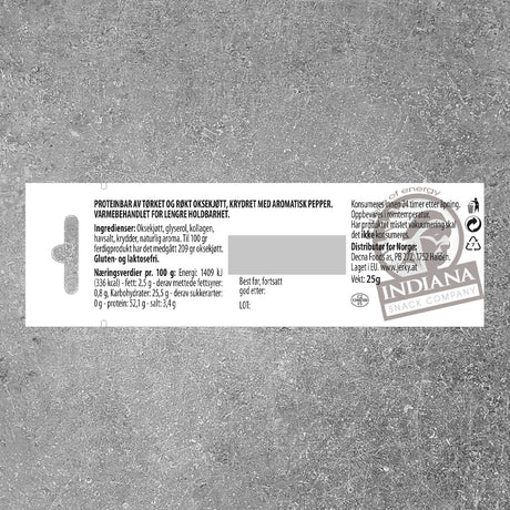 Biff Bar (Jerky Beef Bar) Pepper 25 g