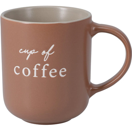 Porselenskrus 330ml 4 farger|  Cup of coffee | Excellent Houseware