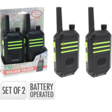 Walkie Talkie Sett | 2 stk | 300m rekkevidde