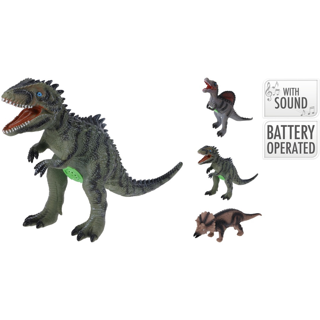Dinosaur med lyd 35 cm | Velg variant