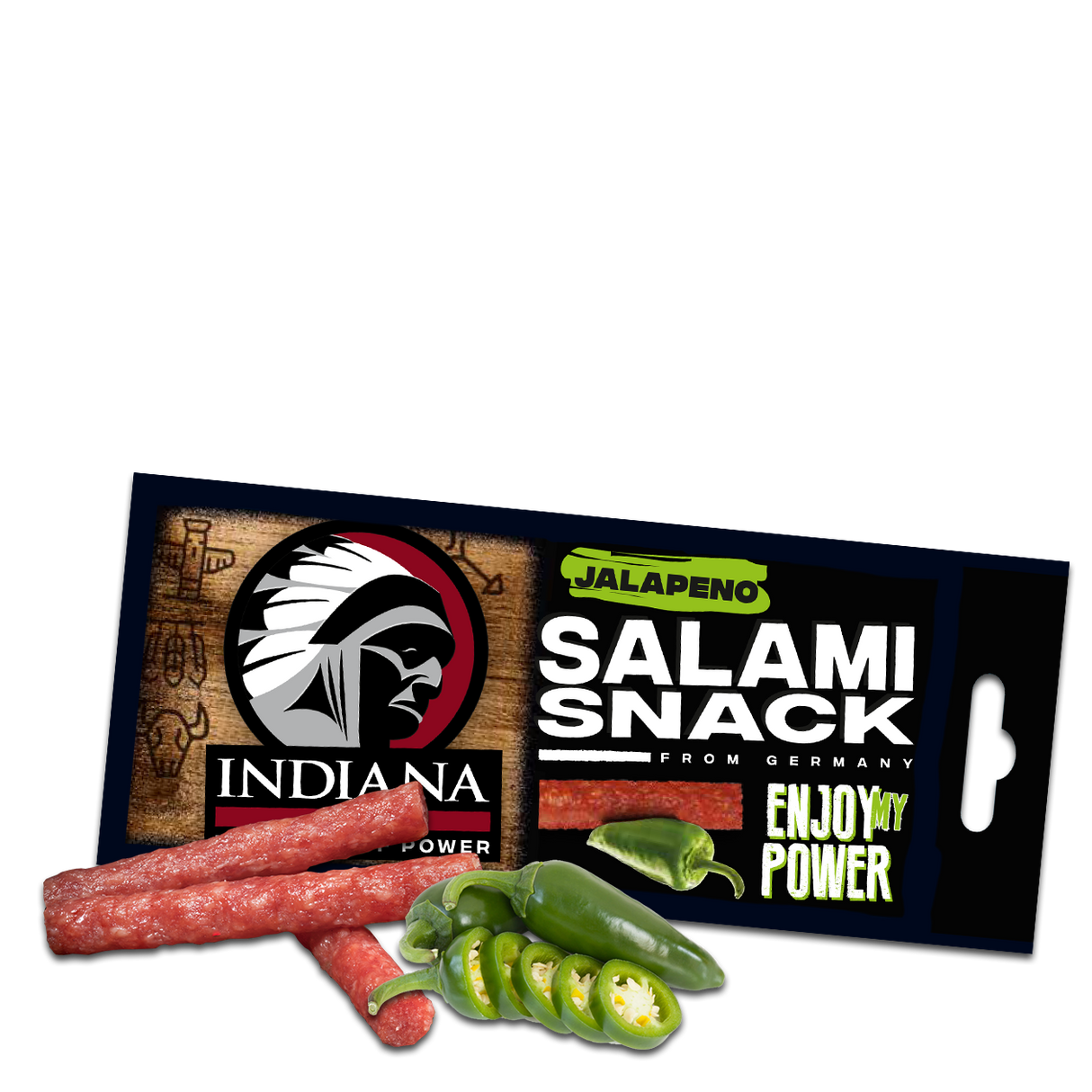 Indiana Salami Jalapeno 18g