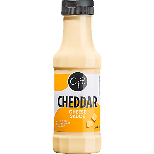 Caj P Cheddar Ostesaus 250ml