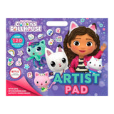 Gabby's Dollhouse Artist Pad | Tegneblokk med 120 Klistremerker