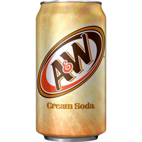 Datodeal! A&W Cream Soda 355ml | Amerikansk Brus