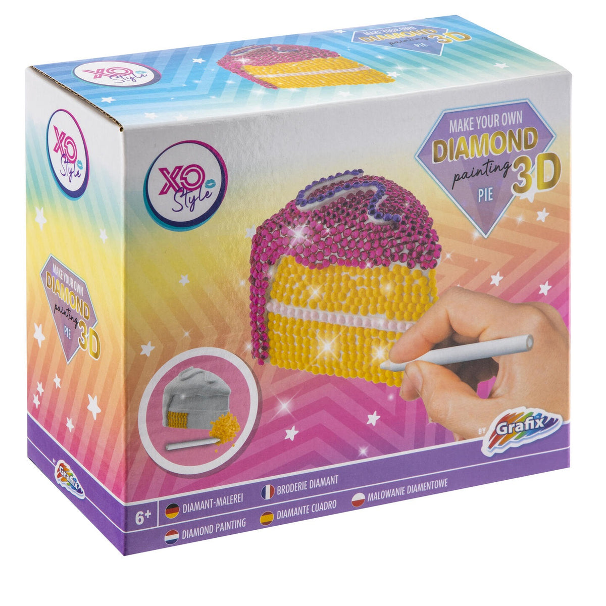 Diamond Painting 3D | Cupcake eller Kakebit | Velg variant