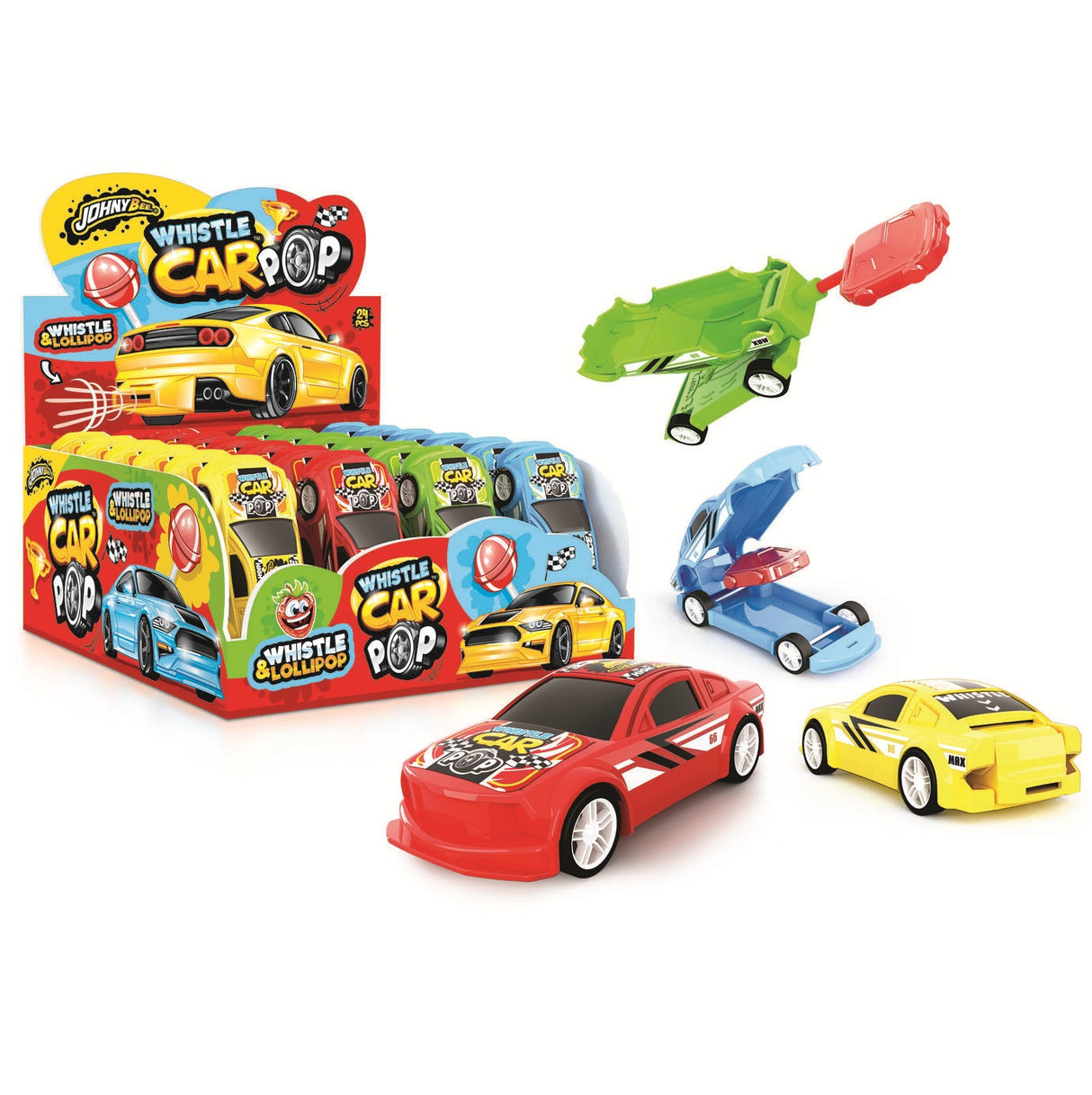 Johnny Bee Car Whistle &amp; Lollipop 10g