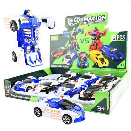 Car Transformers Politibil | Velg Farge
