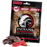 Indiana Beef Jerky Hot & Sweet 90g
