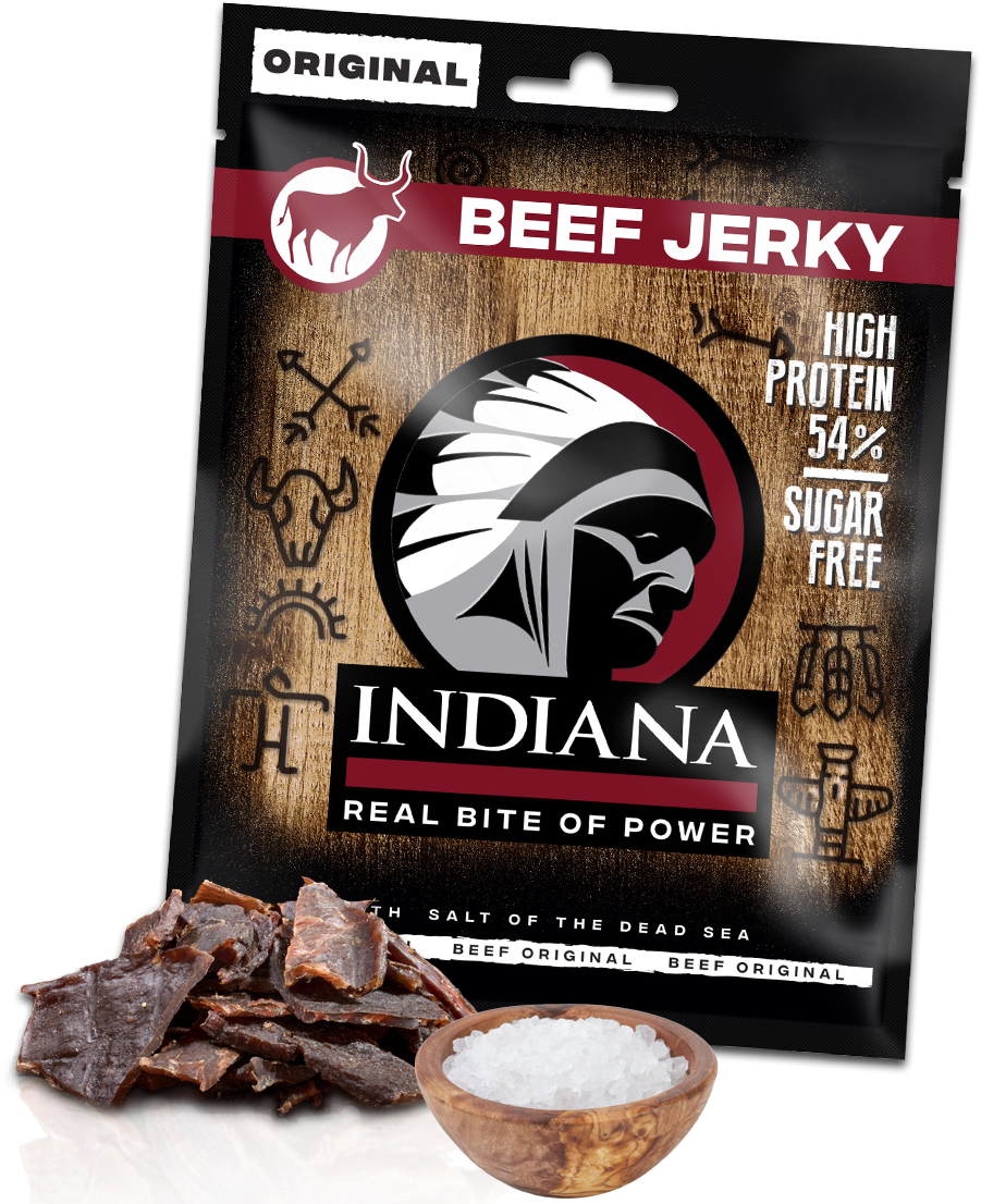 Indiana Beef Jerky Original 90g