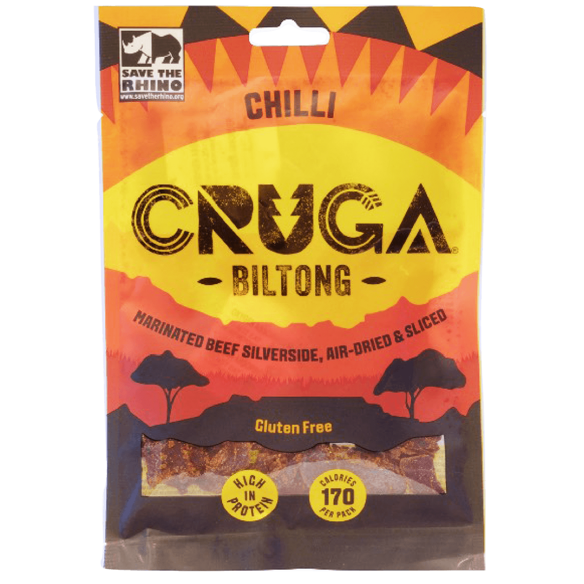 Cruga Biltong Chili 60g