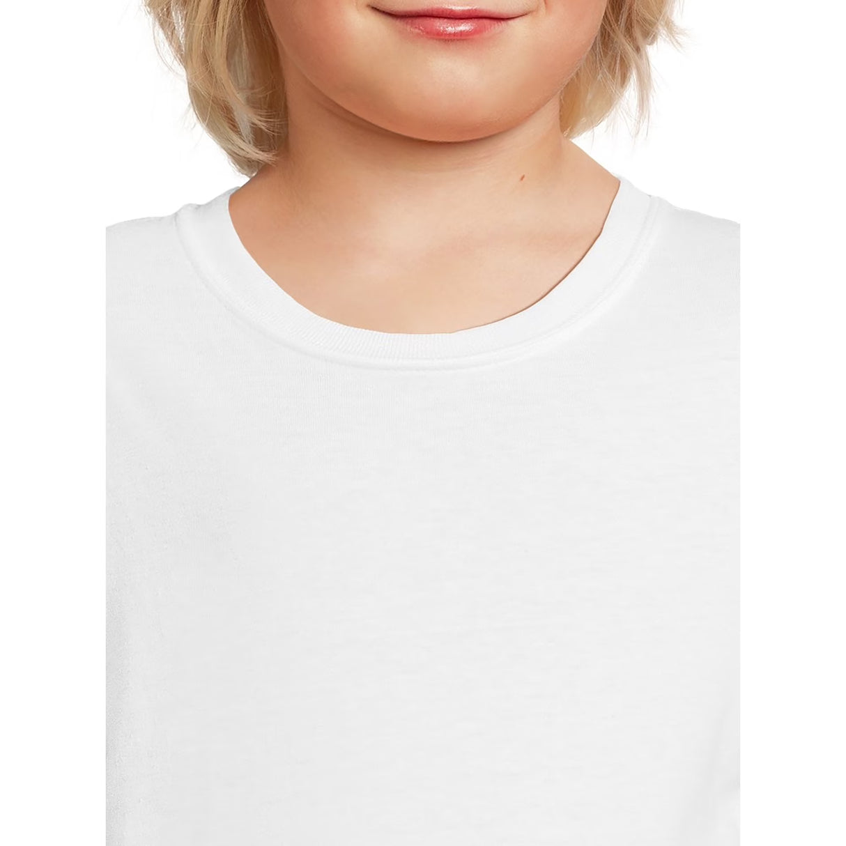 Hvit T-skjorte Barn 4-5 år | 6pk | Wonder Nation
