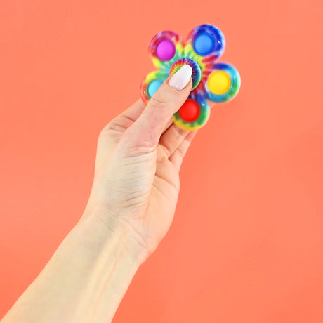 Fidget Spinner Regnbue 9cm