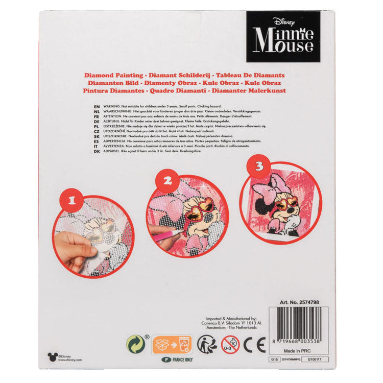 Minni Mus Diamond Painting | Kreativt hobbysett