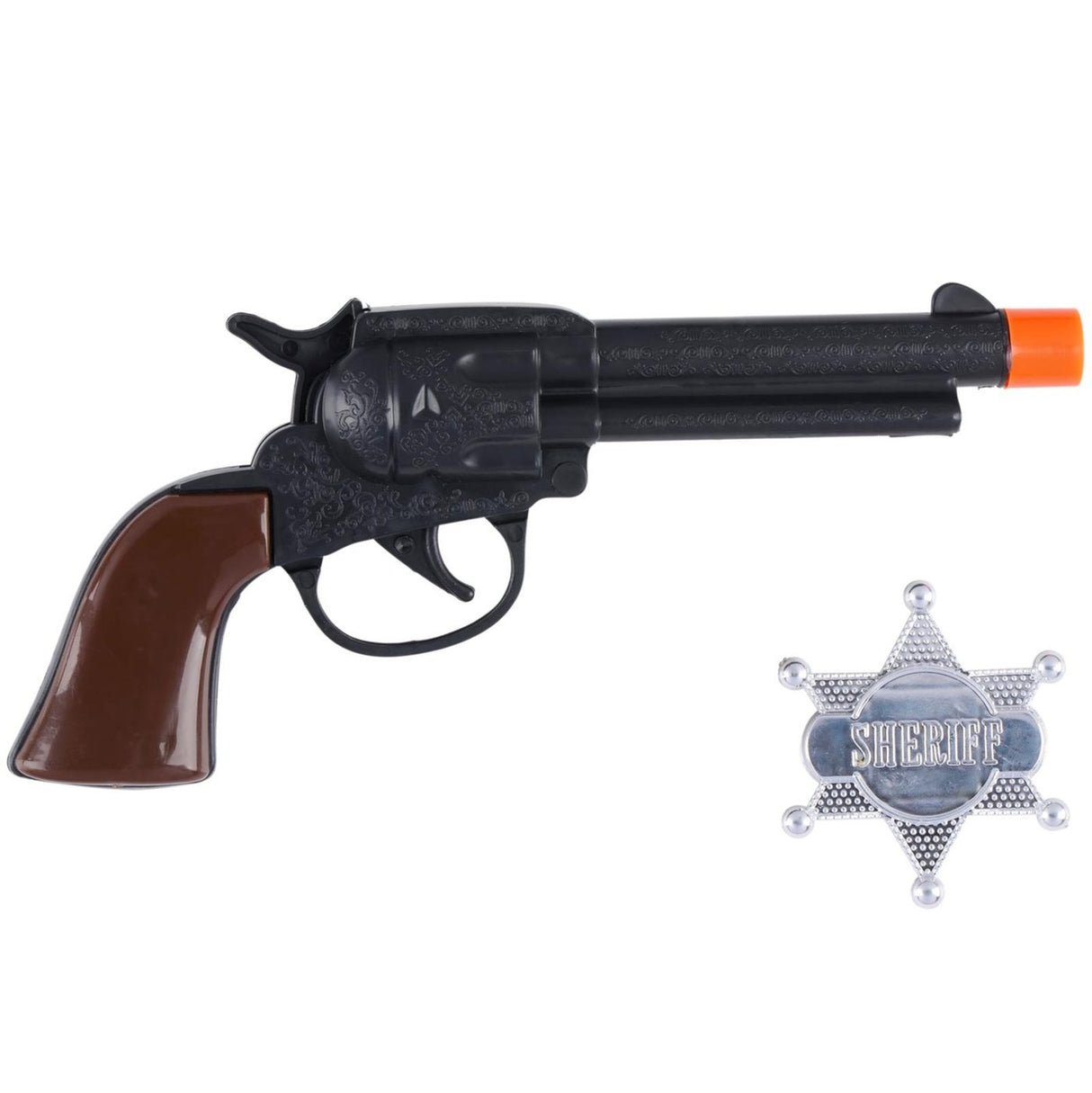 Cowboy Revolver & Sheriff Stjerne