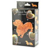 3D Crystal Puzzle Dachshund | 41 Deler