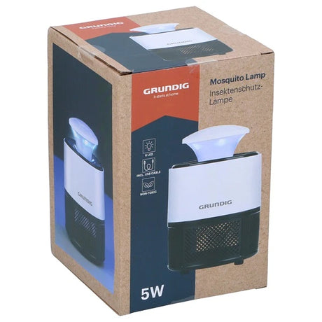 Grundig Mygglampe 6 LED - er med USB - plug