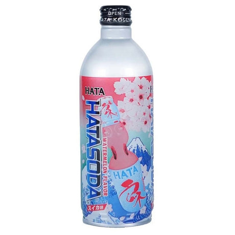 Hata Ramune Metall Flaske 500ml | Datodeal | Flere Smaker Japansk drikke