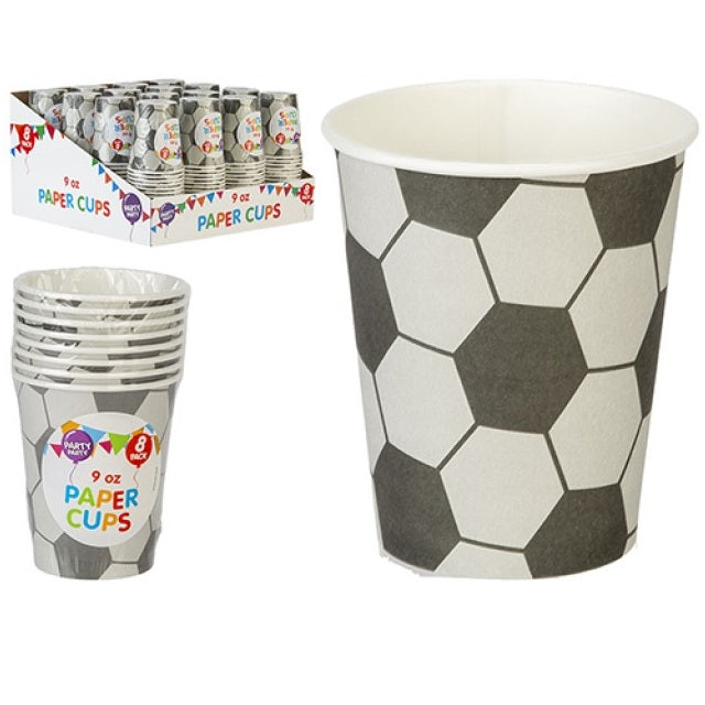 Fotball Pappkopper 8pk