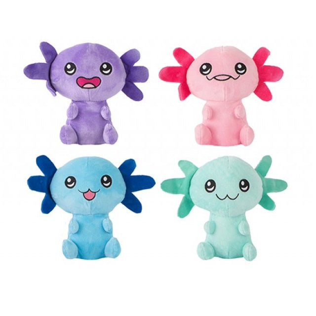 Sittende Axolotl 18cm | Velg Farge