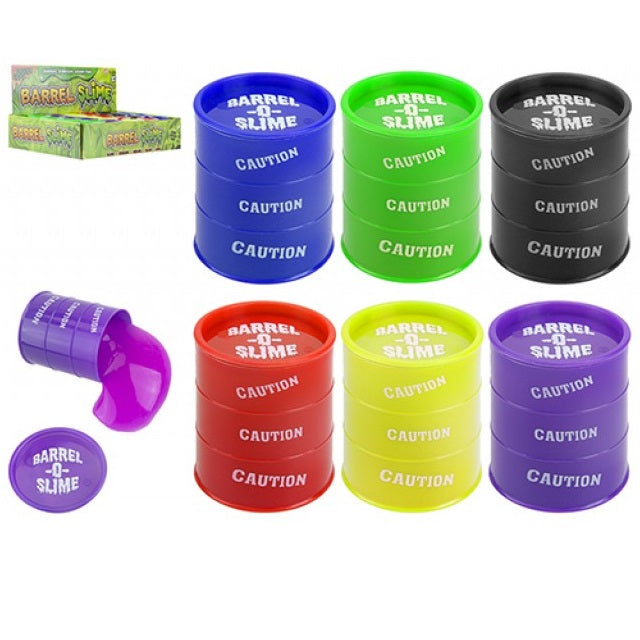 Oozey Goo Barrel Slime | 40g | Velg Farge