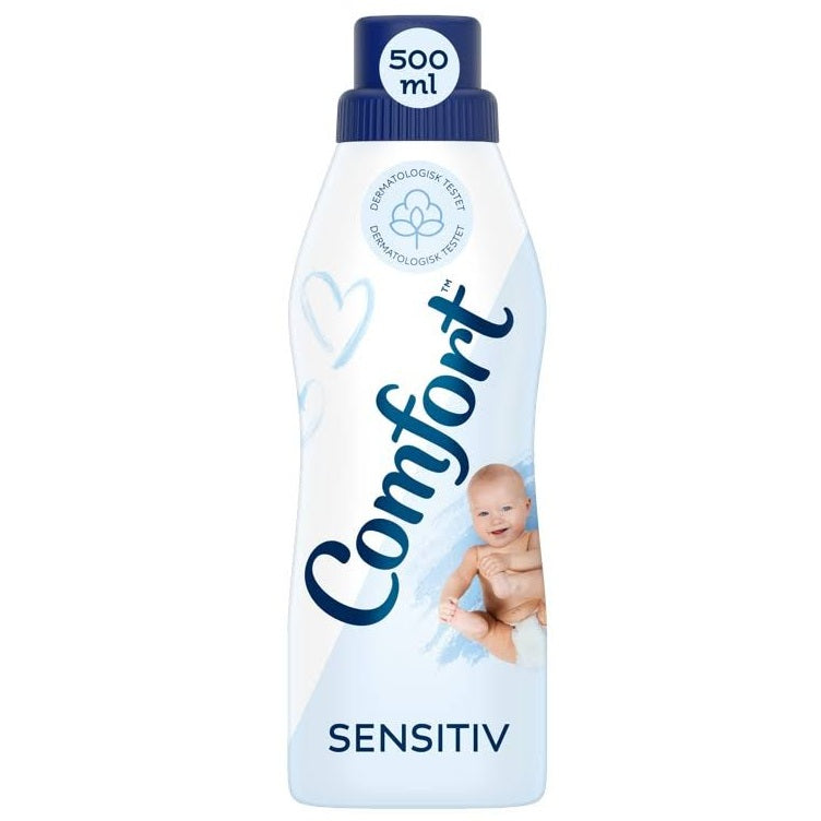 Comfort Sensitiv Tøymykner 500ml | Mild Duft av Ren Bomull