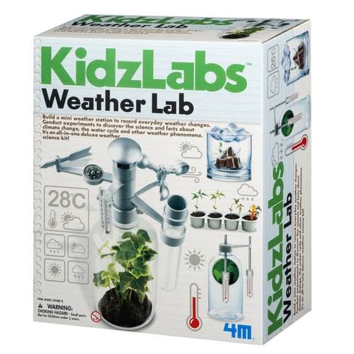 4M KidzLabs Weather Lab | Værstasjon og Eksperimentsett