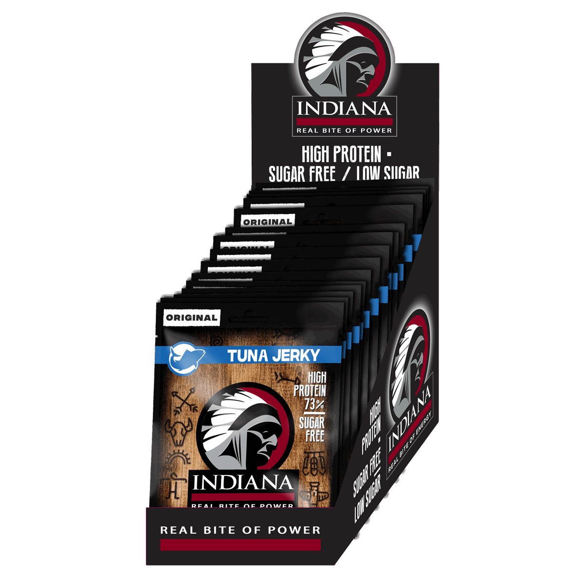Indiana Tunfisk Jerky Original 15g