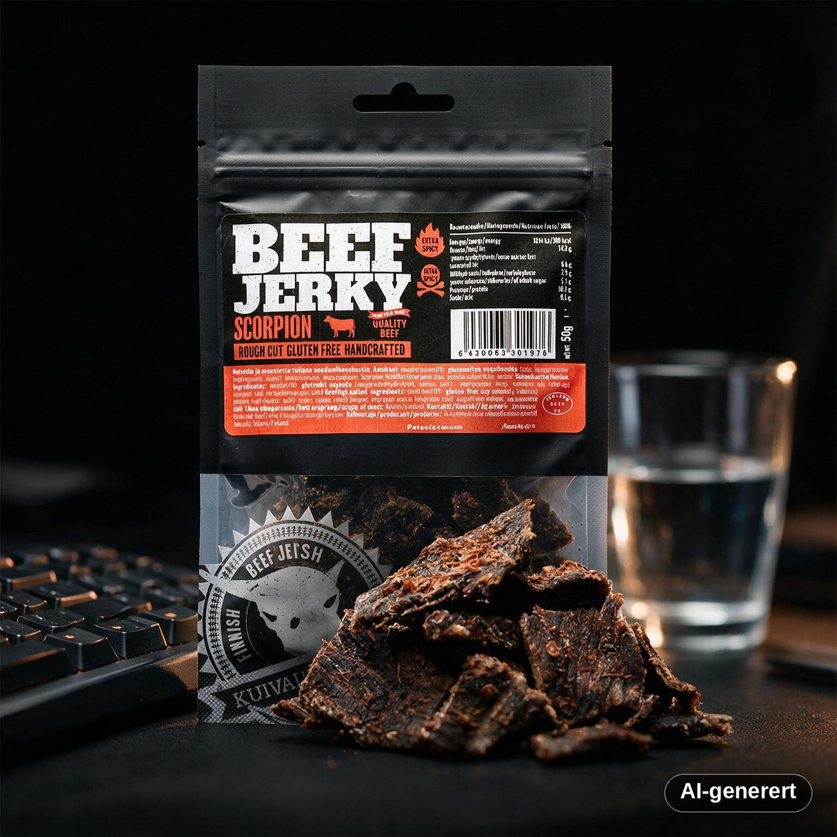Kuivalihakundi Beef Jerky Scorpion 40g