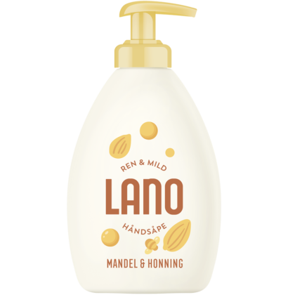 Lano Håndsåpe Mandel og Honning 300 ml