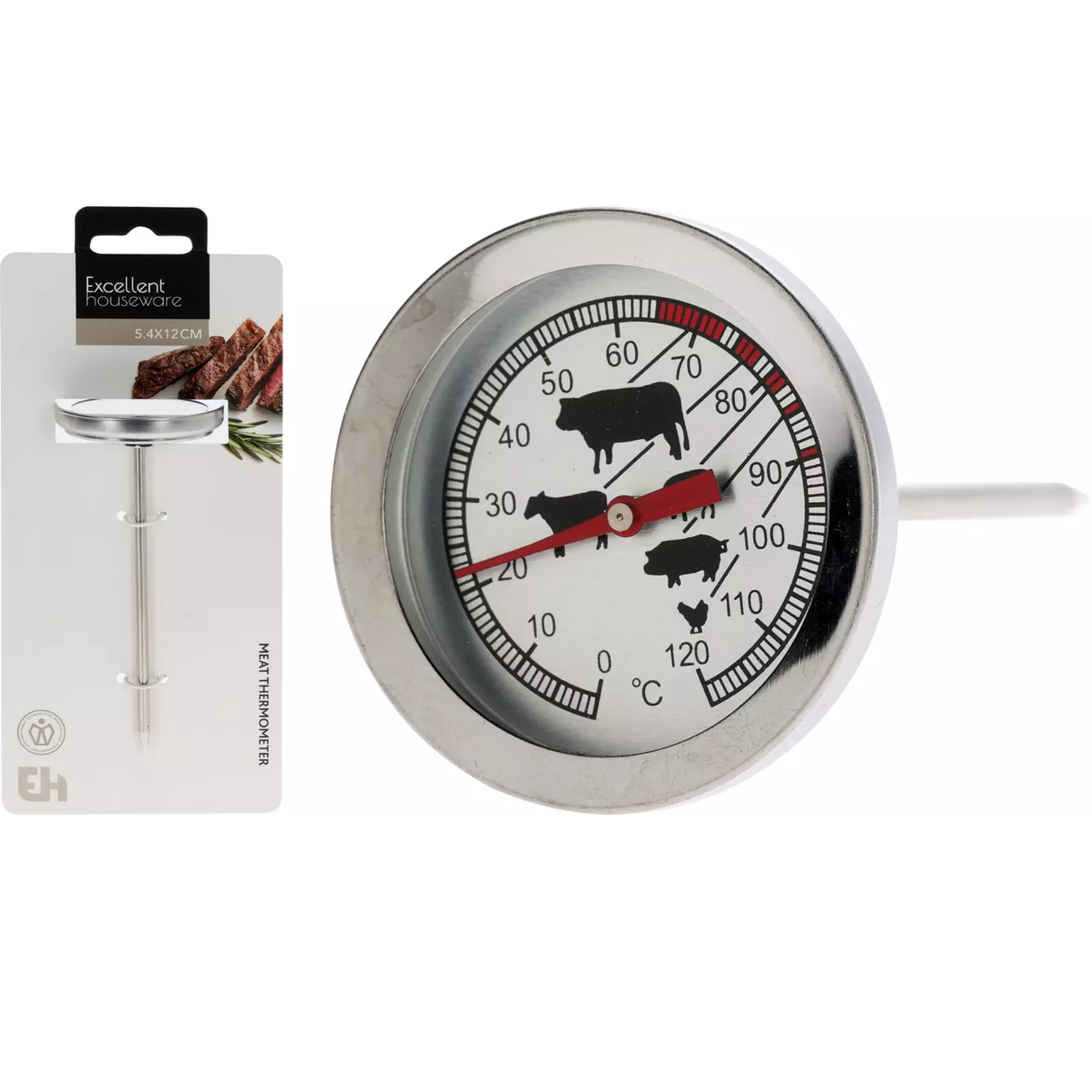 Steketermometer Rustfritt Stål | Excellent Houseware